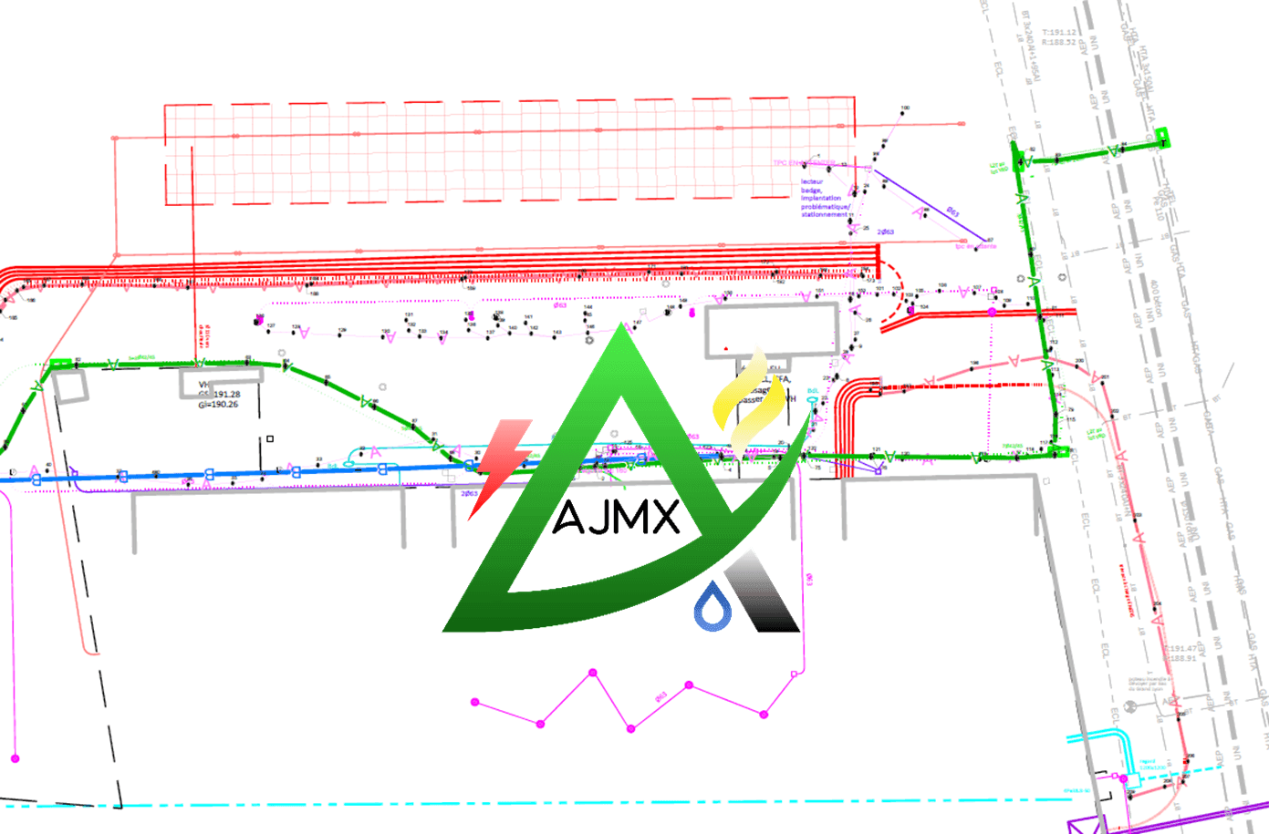  Plan topographique